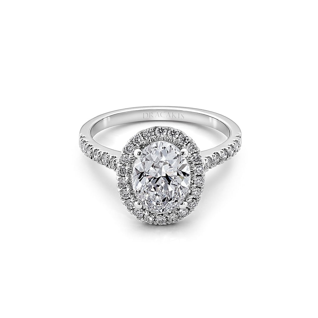 Oval Cut Diamond Engagement Rings - Dracakis Jewellers
